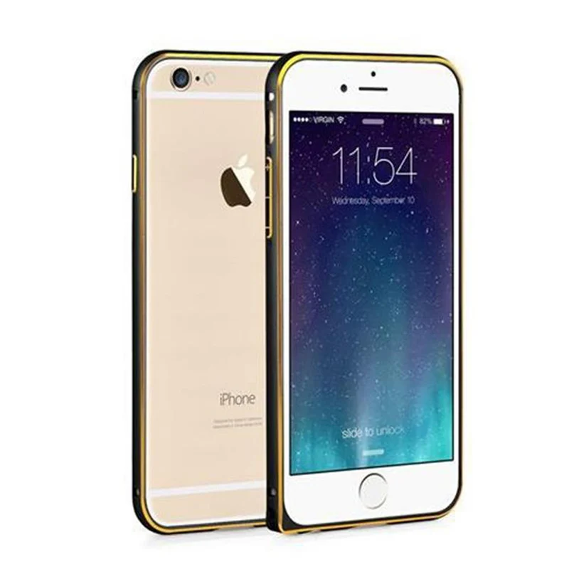 Cadorabo Hülle kompatibel mit Apple iPhone 6 / 6S Ultra Slim Aluminium Handyhülle