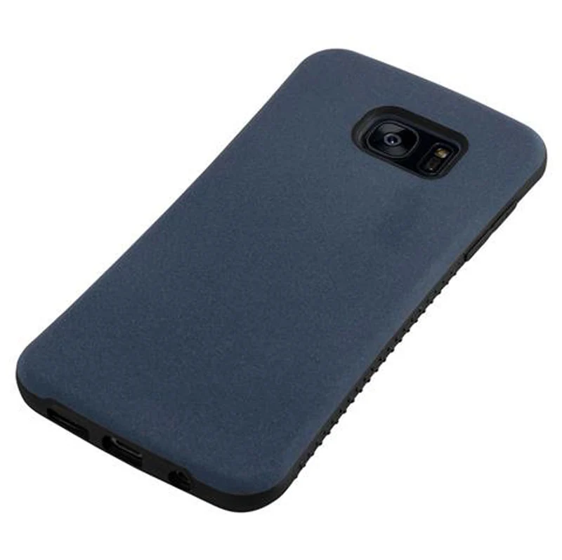 Cadorabo Hülle kompatibel mit Samsung Galaxy S7 EDGE Hard Case Schutzhülle Small Waist mit rutschfestem Gummi-Rücken