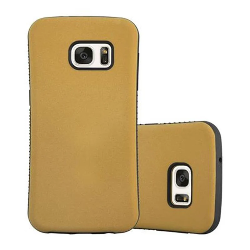 Cadorabo Hülle kompatibel mit Samsung Galaxy S7 Hard Case Schutzhülle Small Waist mit rutschfestem Gummi-Rücken