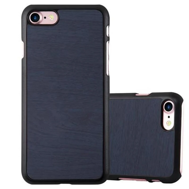 Cadorabo Hülle kompatibel mit Apple iPhone 7 / 7S / 8 / SE 2020 Hard Case Schutzhülle in Holz Optik gegen Kratzer und Stöße