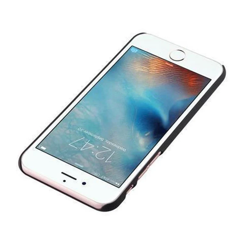 Cadorabo Hülle kompatibel mit Apple iPhone 7 / 7S / 8 / SE 2020 Hard Case Schutzhülle in Holz Optik gegen Kratzer und Stöße