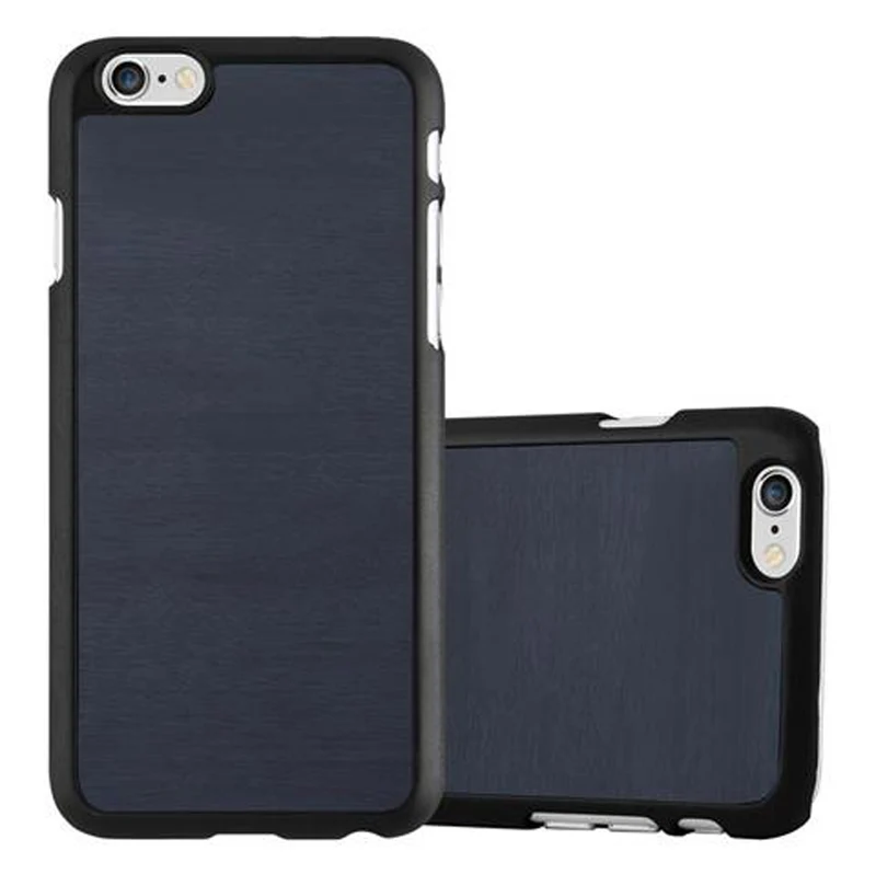 Cadorabo Hülle kompatibel mit Apple iPhone 6 / 6S Hard Case Schutzhülle in Holz Optik gegen Kratzer und Stöße