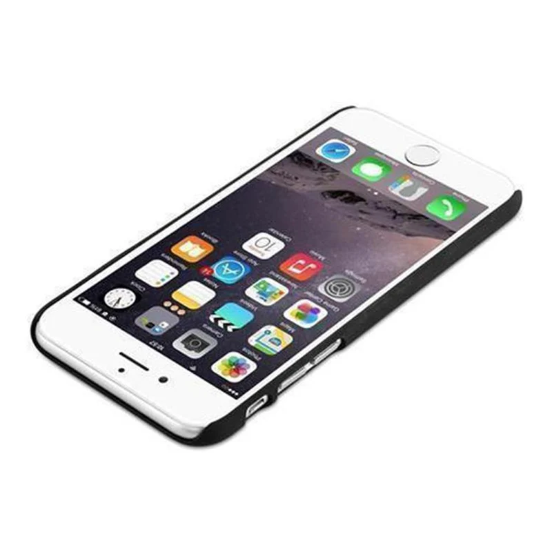 Cadorabo Hülle kompatibel mit Apple iPhone 6 / 6S Hard Case Schutzhülle in Holz Optik gegen Kratzer und Stöße