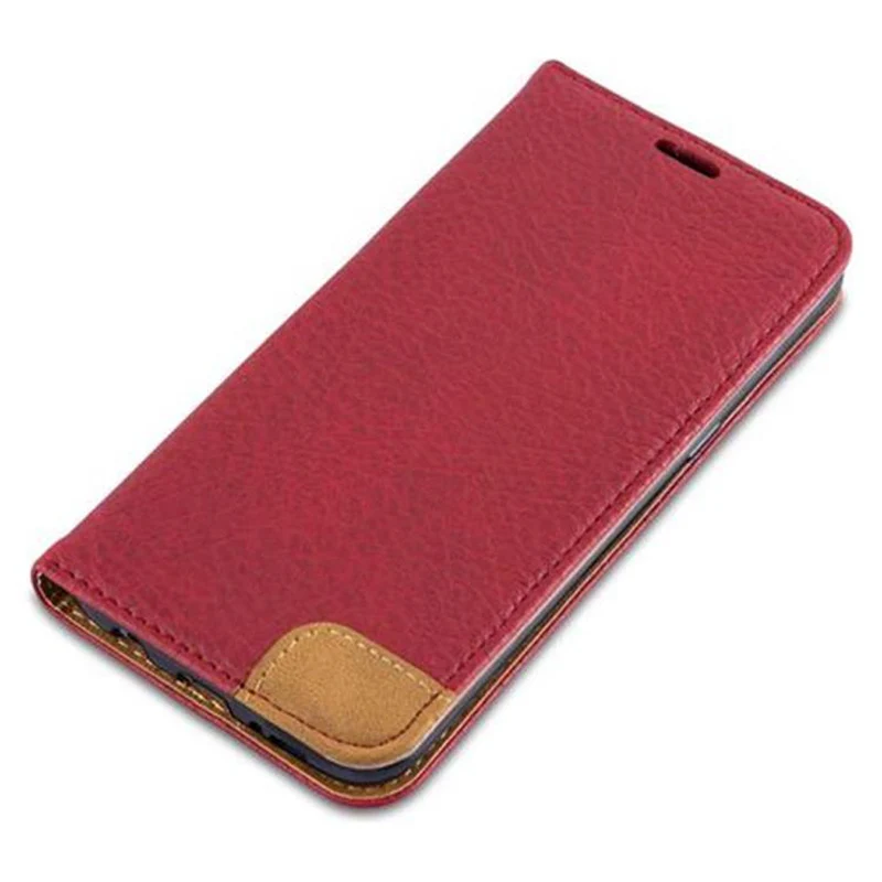 Cadorabo Hülle kompatibel mit Samsung Galaxy S7 EDGE Schutzhülle mit Standfunktion, Kartenfach und Textil-Patch