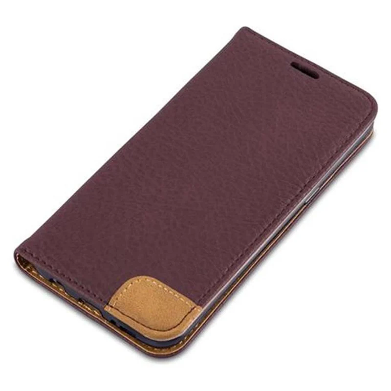 Cadorabo Hülle kompatibel mit Samsung Galaxy S7 EDGE Schutzhülle mit Standfunktion, Kartenfach und Textil-Patch