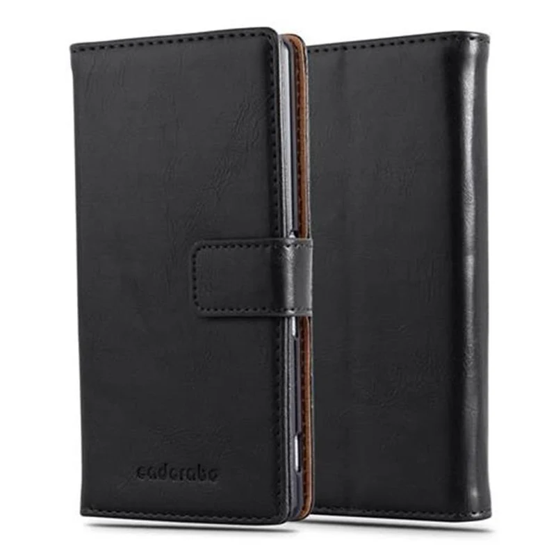 Cadorabo Hülle kompatibel mit Sony Xperia Z3 PLUS / Z4 Schutzhülle mit Magnetverschluss, Standfunktion und Kartenfach