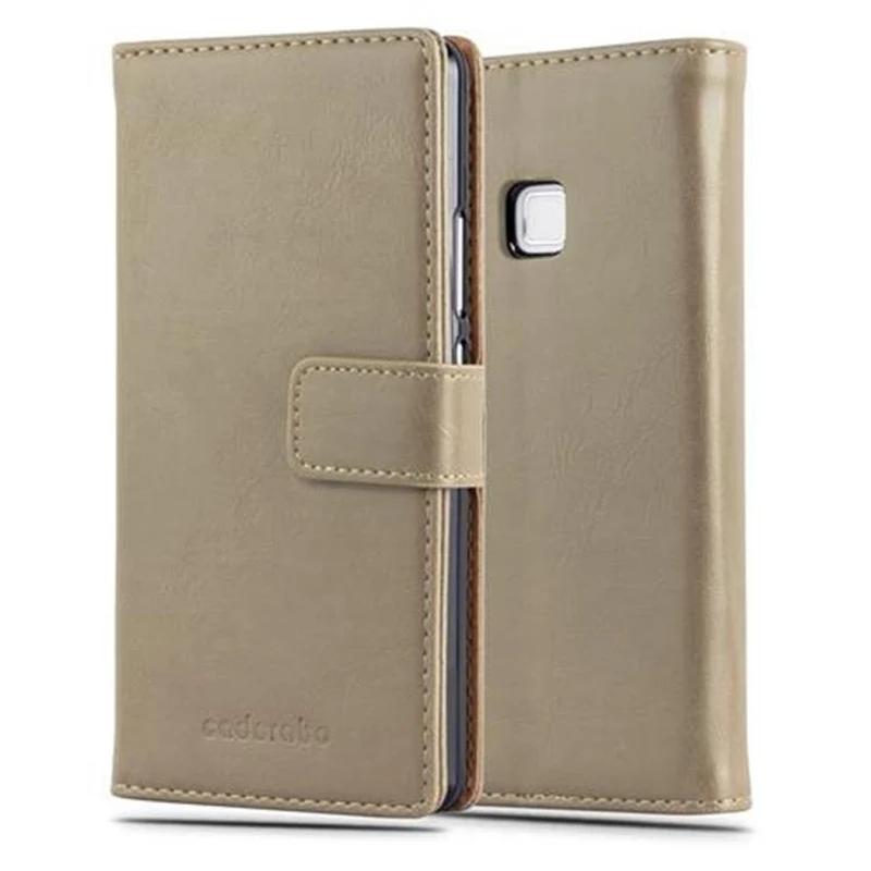 Cadorabo Hülle kompatibel mit Huawei P9 LITE 2016 / G9 LITE Schutzhülle mit Magnetverschluss, Standfunktion und Kartenfach