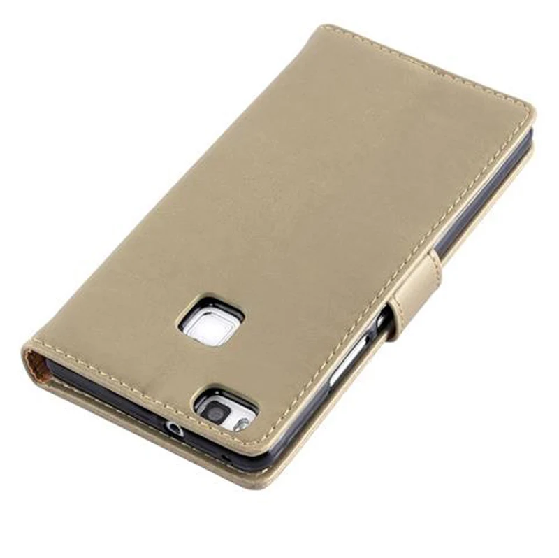 Cadorabo Hülle kompatibel mit Huawei P9 LITE 2016 / G9 LITE Schutzhülle mit Magnetverschluss, Standfunktion und Kartenfach
