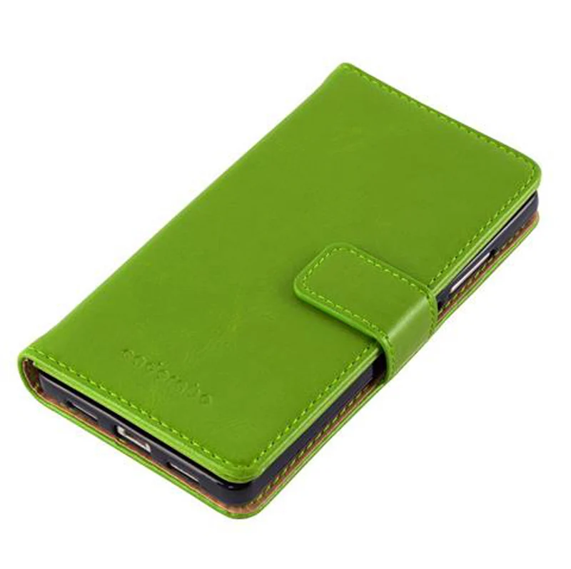 Cadorabo Hülle kompatibel mit Huawei P8 LITE 2015 Schutzhülle mit Magnetverschluss, Standfunktion und Kartenfach