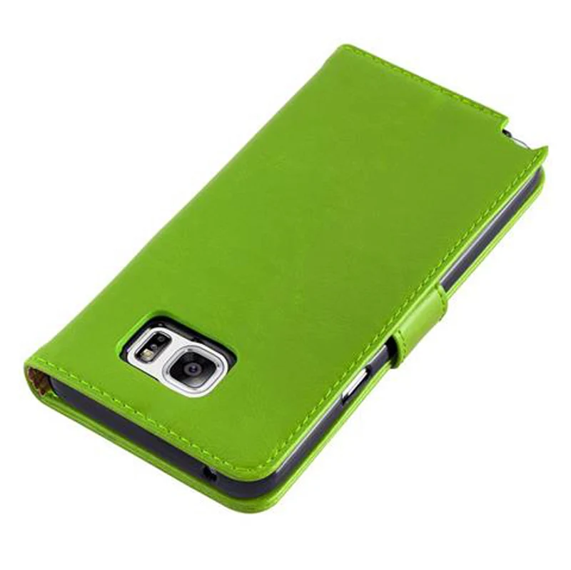 Cadorabo Hülle kompatibel mit Samsung Galaxy NOTE 5 Schutzhülle mit Magnetverschluss, Standfunktion und Kartenfach
