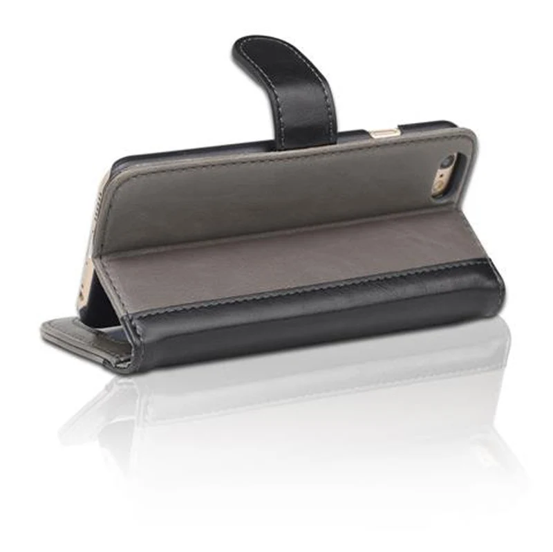 Cadorabo Hülle kompatibel mit Apple iPhone 6 / 6S Schutzhülle mit Standfunktion und Kartenfach im zweifarbigen Design