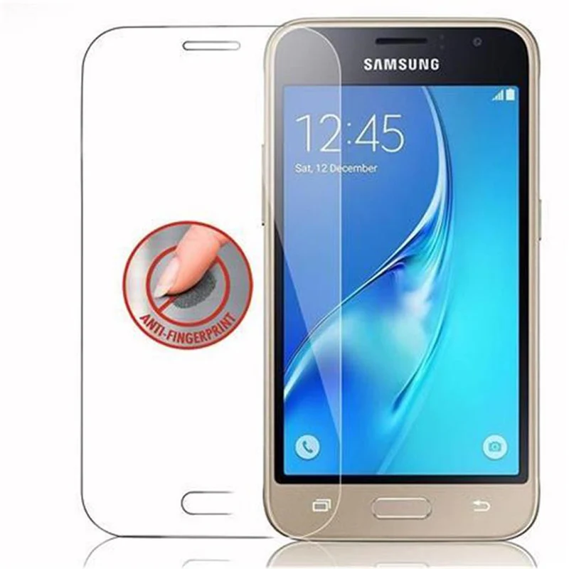 Cadorabo Panzer Folie kompatibel mit Samsung Galaxy J1 MINI - Schutzfolie Gehärtetes (Tempered) Display-Schutzglas in 9H Härte mit 3D Touch Kompatibilität