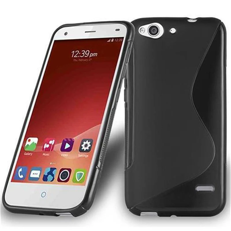 Cadorabo Hülle kompatibel mit ZTE Blade S7 Schutzhülle aus flexiblem TPU Silikon