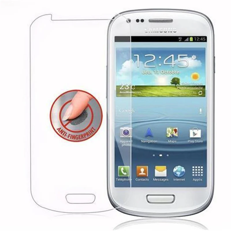Cadorabo Panzer Folie kompatibel mit Samsung Galaxy S3 MINI - Schutzfolie Gehärtetes (Tempered) Display-Schutzglas in 9H Härte mit 3D Touch Kompatibilität