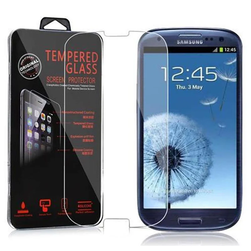 Cadorabo Panzer Folie kompatibel mit Samsung Galaxy S3 / S3 NEO - Schutzfolie Gehärtetes (Tempered) Display-Schutzglas in 9H Härte mit 3D Touch Kompatibilität