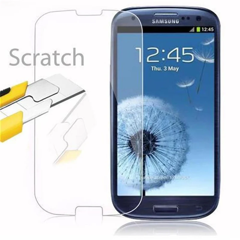 Cadorabo Panzer Folie kompatibel mit Samsung Galaxy S3 / S3 NEO - Schutzfolie Gehärtetes (Tempered) Display-Schutzglas in 9H Härte mit 3D Touch Kompatibilität