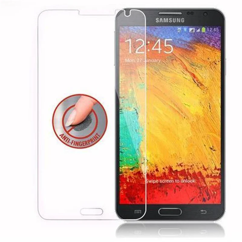 Cadorabo Panzer Folie kompatibel mit Samsung Galaxy NOTE 3 NEO - Schutzfolie Gehärtetes (Tempered) Display-Schutzglas in 9H Härte mit 3D Touch Kompatibilität