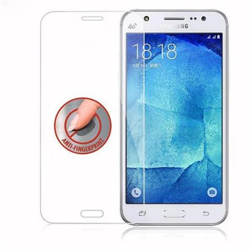 Cadorabo Panzer Folie kompatibel mit Samsung Galaxy J5 2015 - Schutzfolie Gehärtetes (Tempered) Display-Schutzglas in 9H Härte mit 3D Touch Kompatibilität