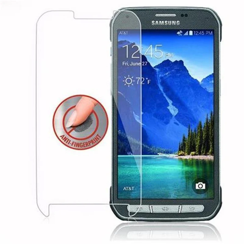 Cadorabo Panzer Folie kompatibel mit Samsung Galaxy S5 ACTIVE - Schutzfolie Gehärtetes (Tempered) Display-Schutzglas in 9H Härte mit 3D Touch Kompatibilität