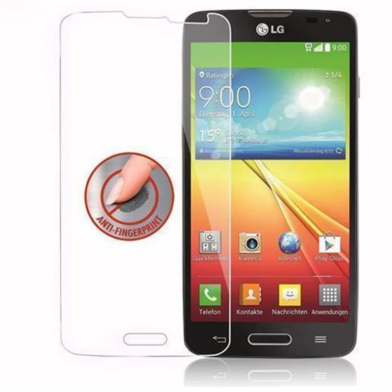 Cadorabo Panzer Folie kompatibel mit LG L90 (1. SIM) - Schutzfolie Gehärtetes (Tempered) Display-Schutzglas in 9H Härte mit 3D Touch Kompatibilität