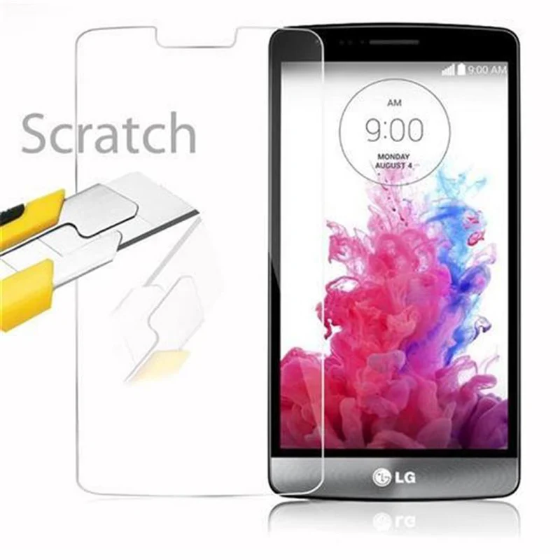 Cadorabo Panzer Folie kompatibel mit LG G3 MINI / G3 S - Schutzfolie Gehärtetes (Tempered) Display-Schutzglas in 9H Härte mit 3D Touch Kompatibilität