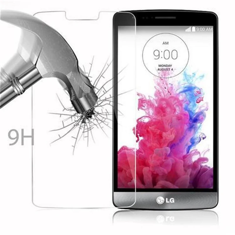 Cadorabo Panzer Folie kompatibel mit LG G3 MINI / G3 S - Schutzfolie Gehärtetes (Tempered) Display-Schutzglas in 9H Härte mit 3D Touch Kompatibilität