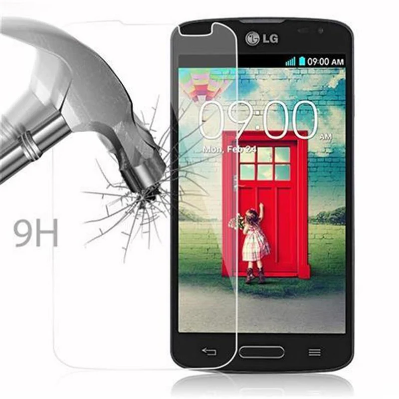 Cadorabo Panzer Folie kompatibel mit LG F70 - Schutzfolie Gehärtetes (Tempered) Display-Schutzglas in 9H Härte mit 3D Touch Kompatibilität