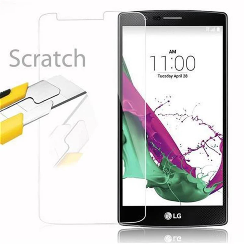 Cadorabo Panzer Folie kompatibel mit LG G4 / G4 PLUS - Schutzfolie Gehärtetes (Tempered) Display-Schutzglas in 9H Härte mit 3D Touch Kompatibilität