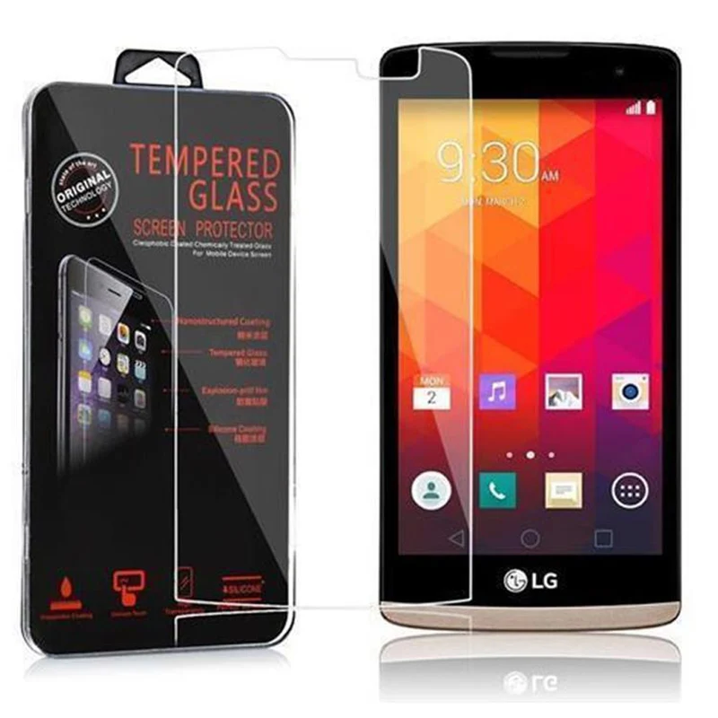 Cadorabo Panzer Folie kompatibel mit LG SPIRIT - Schutzfolie Gehärtetes (Tempered) Display-Schutzglas in 9H Härte mit 3D Touch Kompatibilität