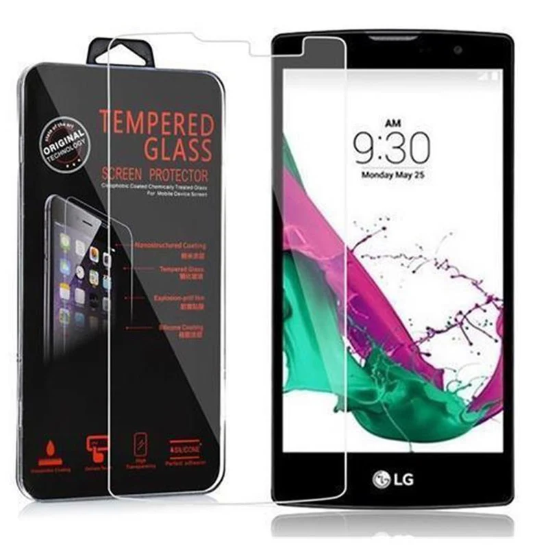 Cadorabo Panzer Folie kompatibel mit LG G4C / G4 MINI / MAGNA - Schutzfolie Gehärtetes (Tempered) Display-Schutzglas in 9H Härte mit 3D Touch Kompatibilität