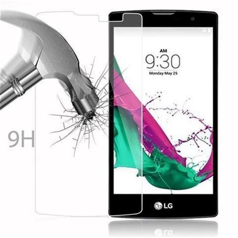 Cadorabo Panzer Folie kompatibel mit LG G4C / G4 MINI / MAGNA - Schutzfolie Gehärtetes (Tempered) Display-Schutzglas in 9H Härte mit 3D Touch Kompatibilität