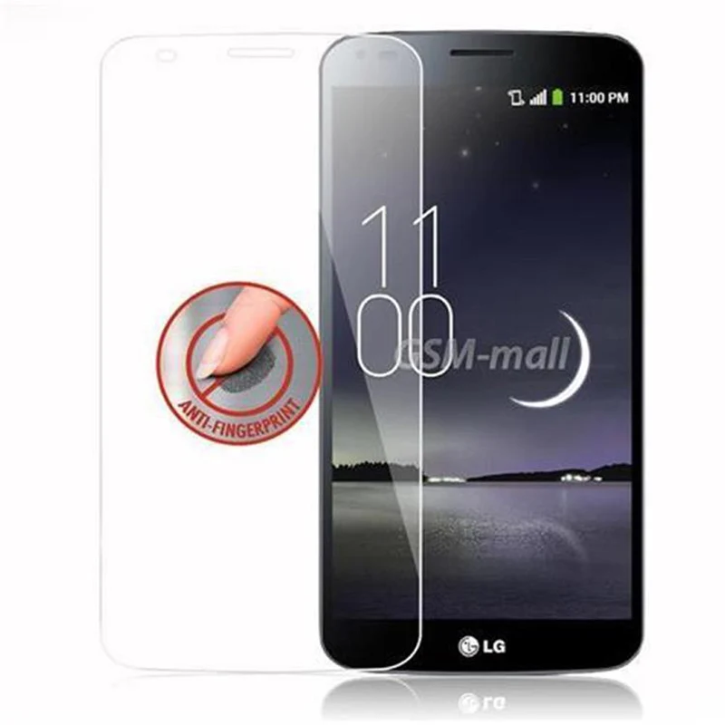 Cadorabo Panzer Folie kompatibel mit LG G FLEX 2 - Schutzfolie Gehärtetes (Tempered) Display-Schutzglas in 9H Härte mit 3D Touch Kompatibilität