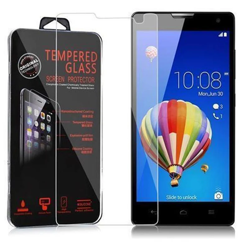 Cadorabo Panzer Folie kompatibel mit Honor 3C - Schutzfolie Gehärtetes (Tempered) Display-Schutzglas in 9H Härte mit 3D Touch Kompatibilität