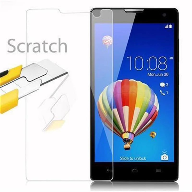Cadorabo Panzer Folie kompatibel mit Honor 3C - Schutzfolie Gehärtetes (Tempered) Display-Schutzglas in 9H Härte mit 3D Touch Kompatibilität