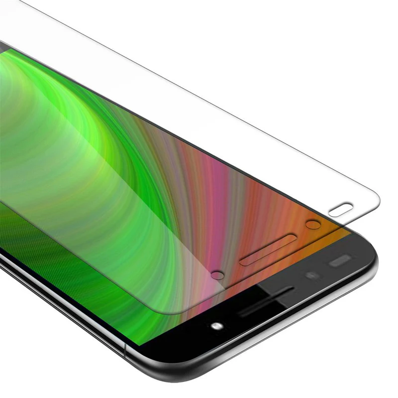 Cadorabo Panzer Folie kompatibel mit Honor 7 - Schutzfolie Gehärtetes (Tempered) Display-Schutzglas in 9H Härte mit 3D Touch Kompatibilität