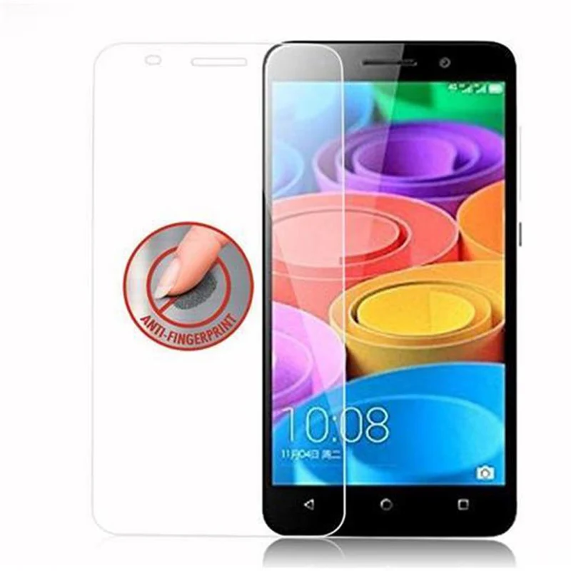 Cadorabo Panzer Folie kompatibel mit Honor 4X - Schutzfolie Gehärtetes (Tempered) Display-Schutzglas in 9H Härte mit 3D Touch Kompatibilität