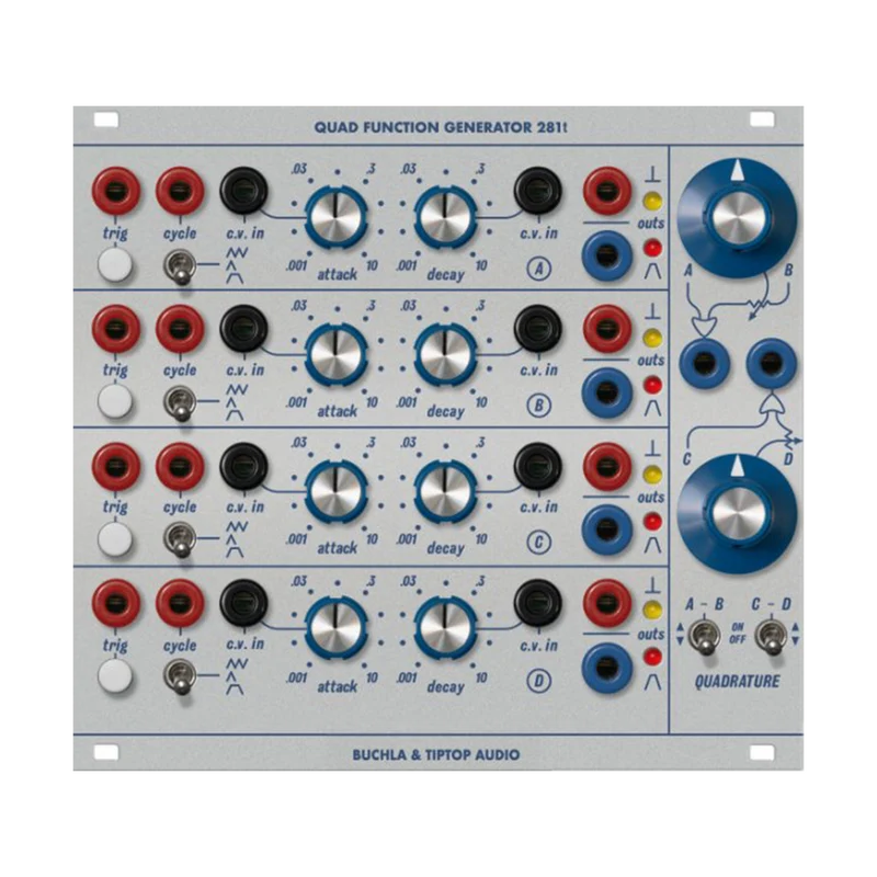Buchla & Tiptop Audio 281t Quad-Funktionsgenerator