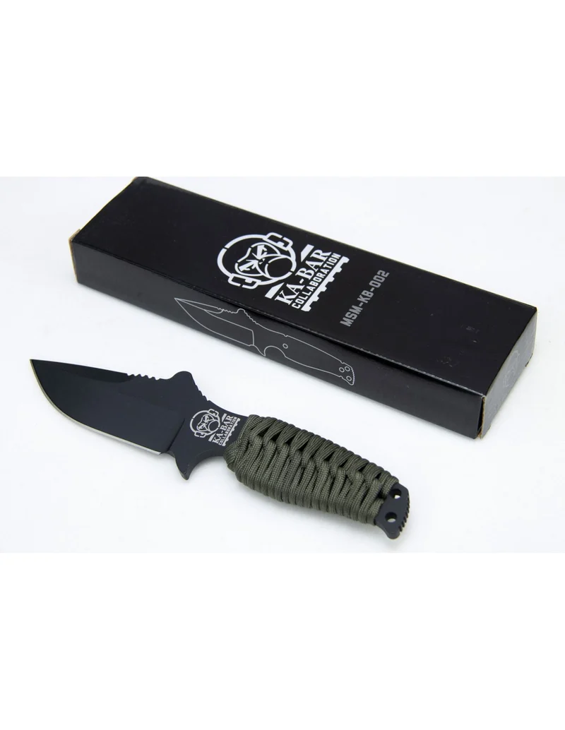 MILSPEC Monkey KaBar MSM Knife 002 (Handle: OD Green)