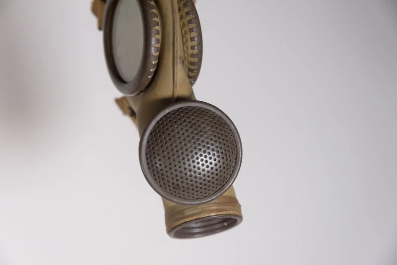 Gasmaske T.35 Größe III -REI WW 2