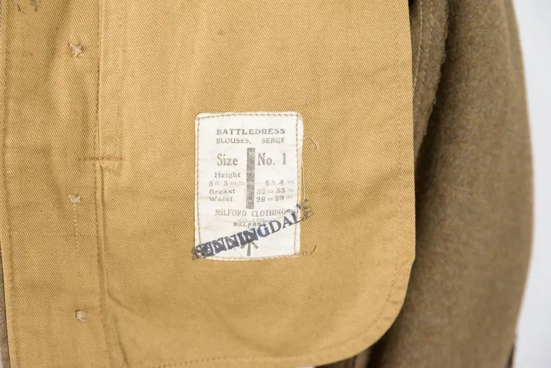 Englische Kampfuniform 2. Weltkrieg