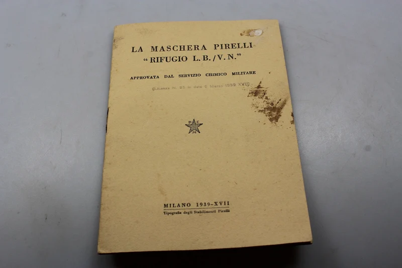MAG Pirelli „Rifugio LB / VN“ WW 2 Handbuch