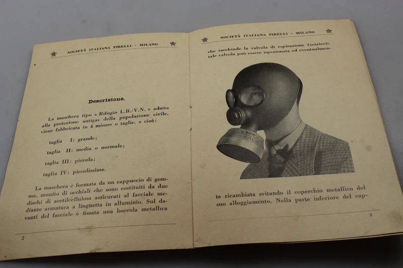 MAG Pirelli „Rifugio LB / VN“ WW 2 Handbuch