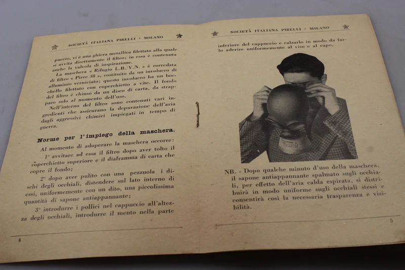 MAG Pirelli „Rifugio LB / VN“ WW 2 Handbuch