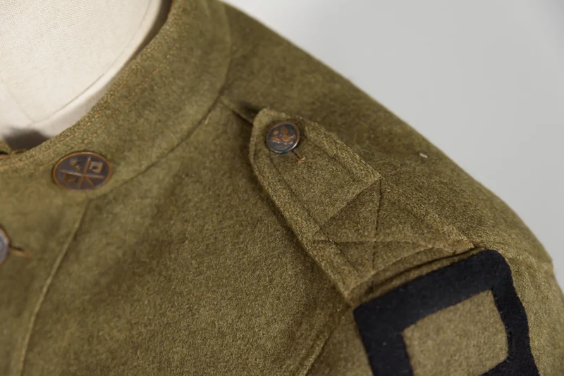 Stoffjacke des Corporal Signal Corps der US Army aus dem 1. Weltkrieg
