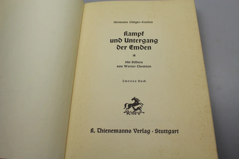 „Kampf und Untergang der Emden“ – Ottıger-Emden – 1936