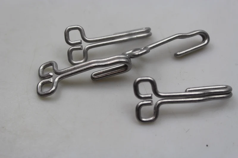 Set mit 4 Aluminium-Gürtelhaken