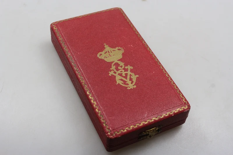 Schachtel Ritterkreuz Krone von Italien VE III°
