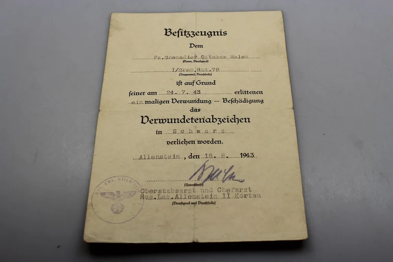 Zertifiziert für Wunden dritter Klasse