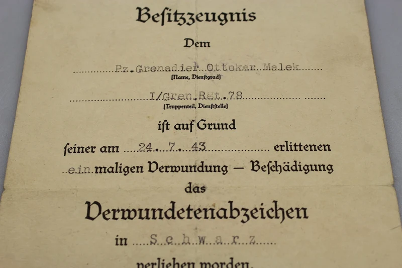 Zertifiziert für Wunden dritter Klasse