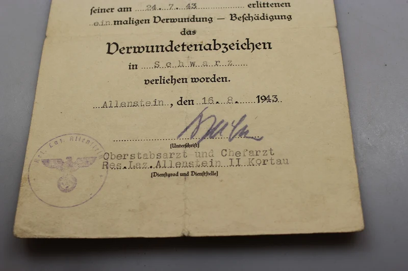 Zertifiziert für Wunden dritter Klasse